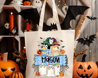 Character Trick or Treat Nameplate Bags
