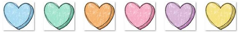 Baby Blue, Mint, Light Orange, Light Pink, Light Purple, Light Yellow
