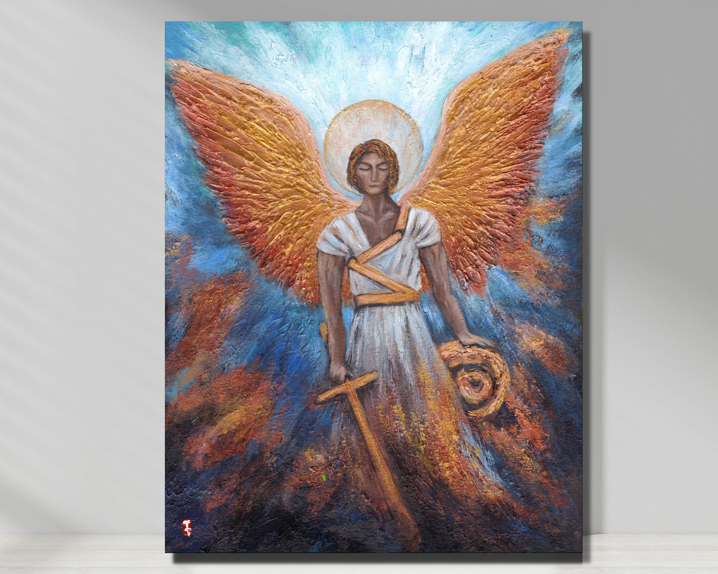 male guardian angel clipart