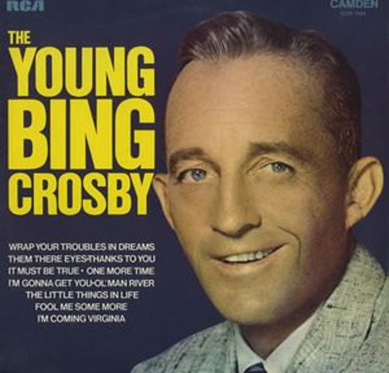 The Young Bing Crosby LP Record Rare Retro Music Collectors - Etsy