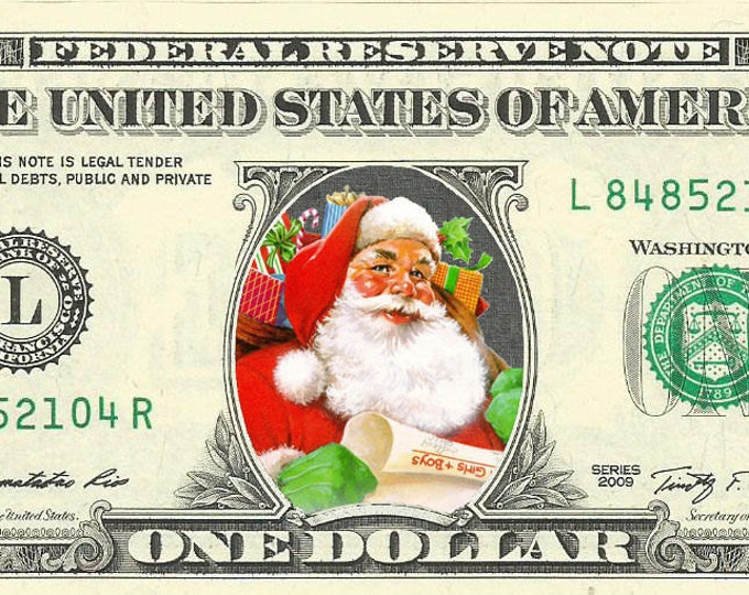 Santa Dollar Products For Sale