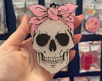 Bandanna Skull Air Freshie / Car Freshener
