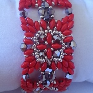 Tutorial Florida Bracelet Superduo With Swarovski