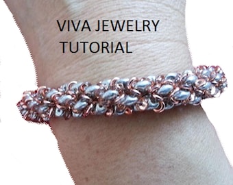 Tutorial- Utica Bracelet Super Duo And O-Beads