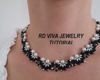 Tutorial de collar de San Petersburgo - Elegante diseño con cuentas (patrón en PDF)