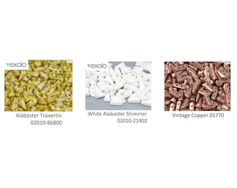 Vexolo Bead 2-Hole 5x8 mm 50Pcs