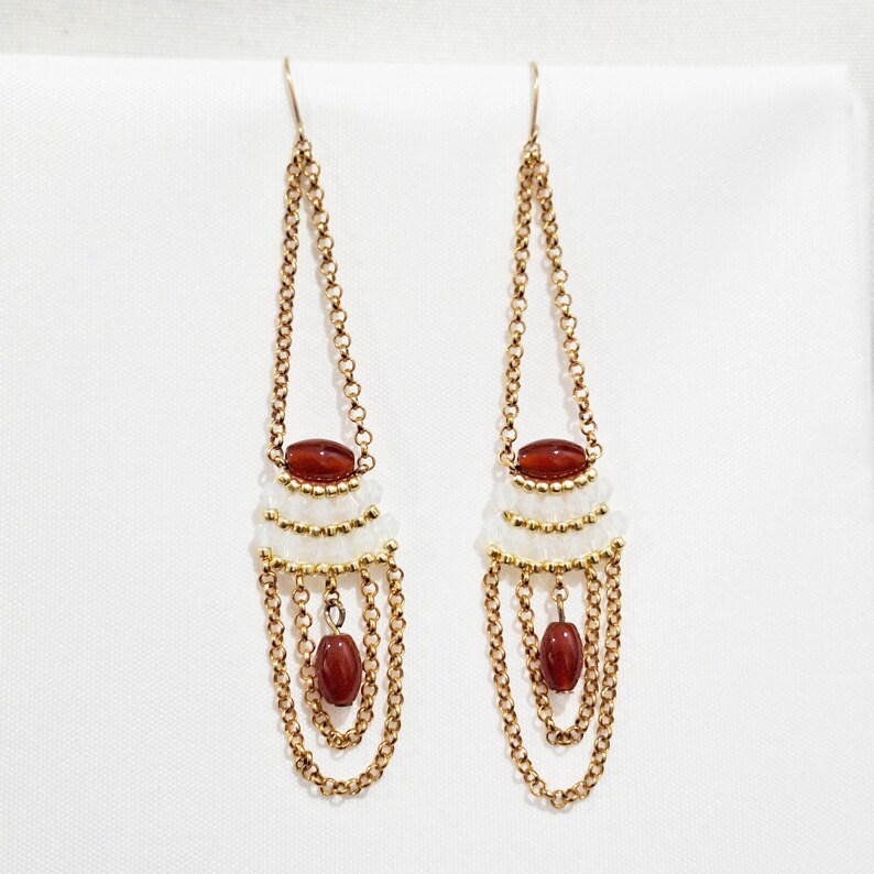 Tutorial- Tucson Earrings image 3