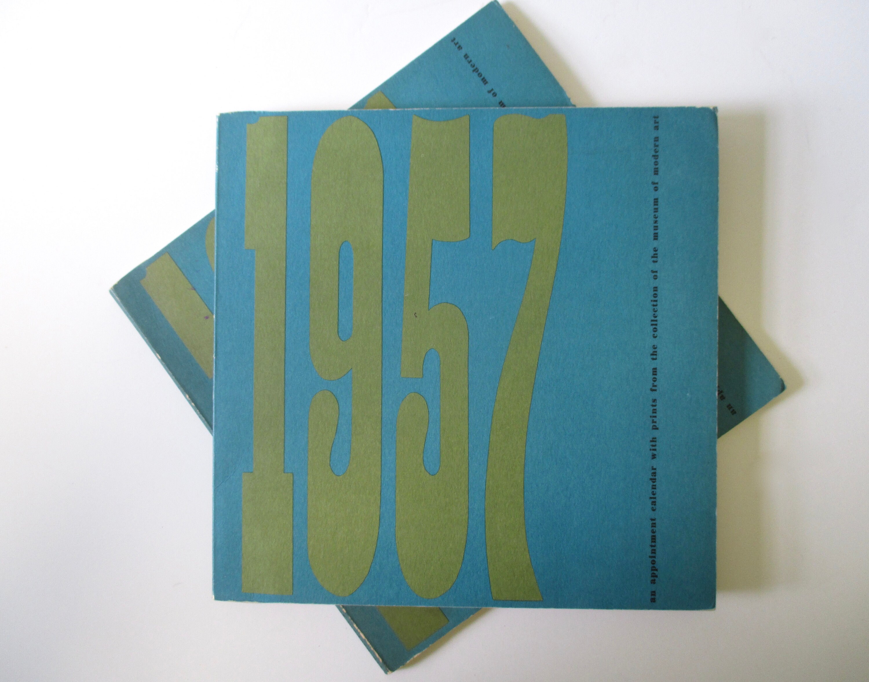 1957 MOMA Appointment Calendar With Prints From the Collection Etsy