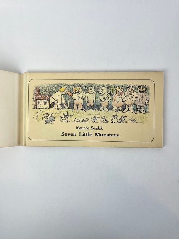 Seven Little Monsters by Maurice Sendak - Etsy