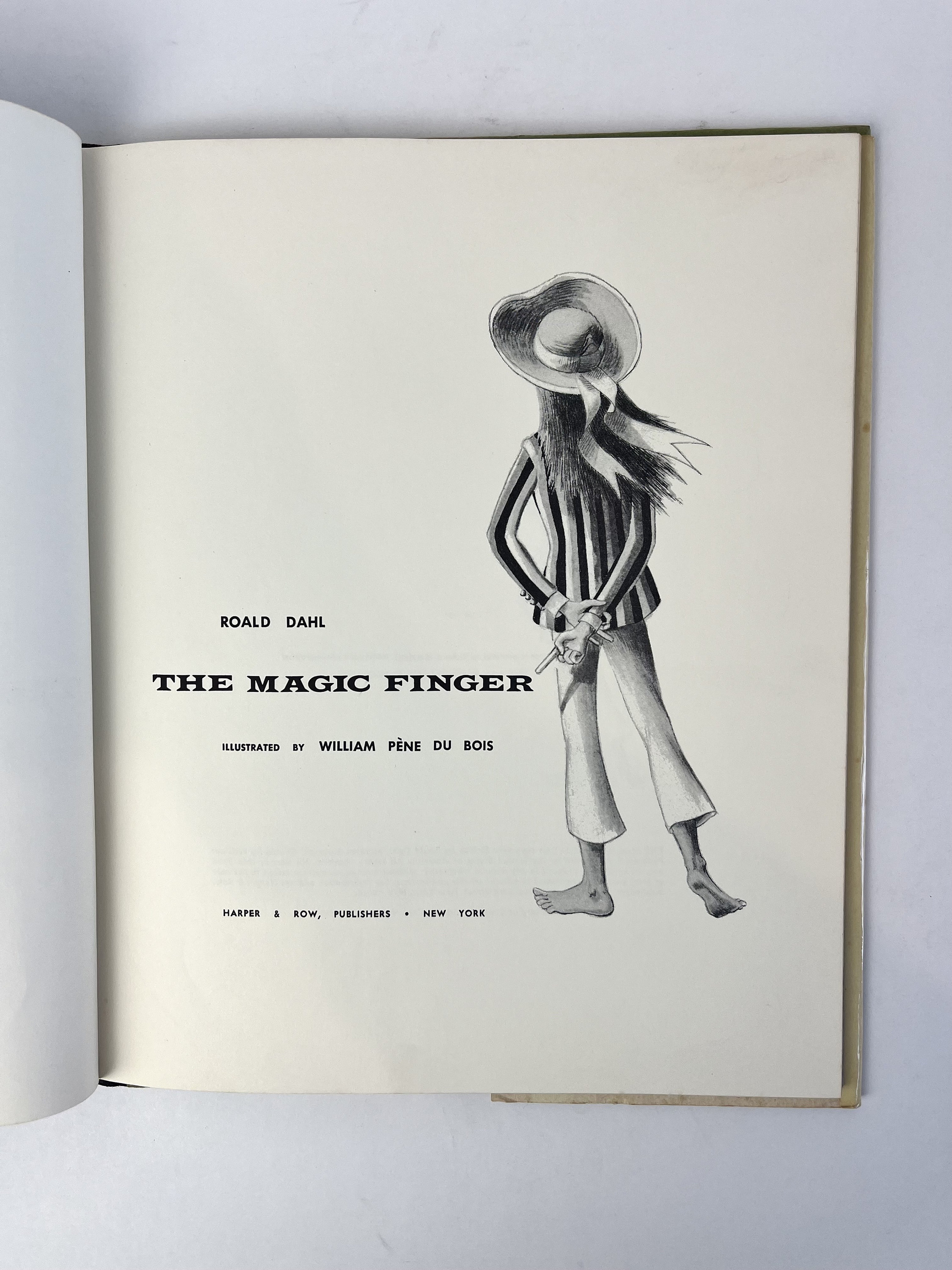 The Magic Finger by Roald Dahl and William Pene Du Bois - Etsy