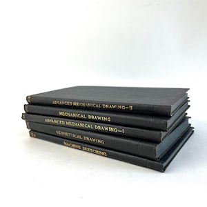 Mechanical Drawing and More  by I.C.S. Staff - Vintage Math and Science Textbooks Trade School