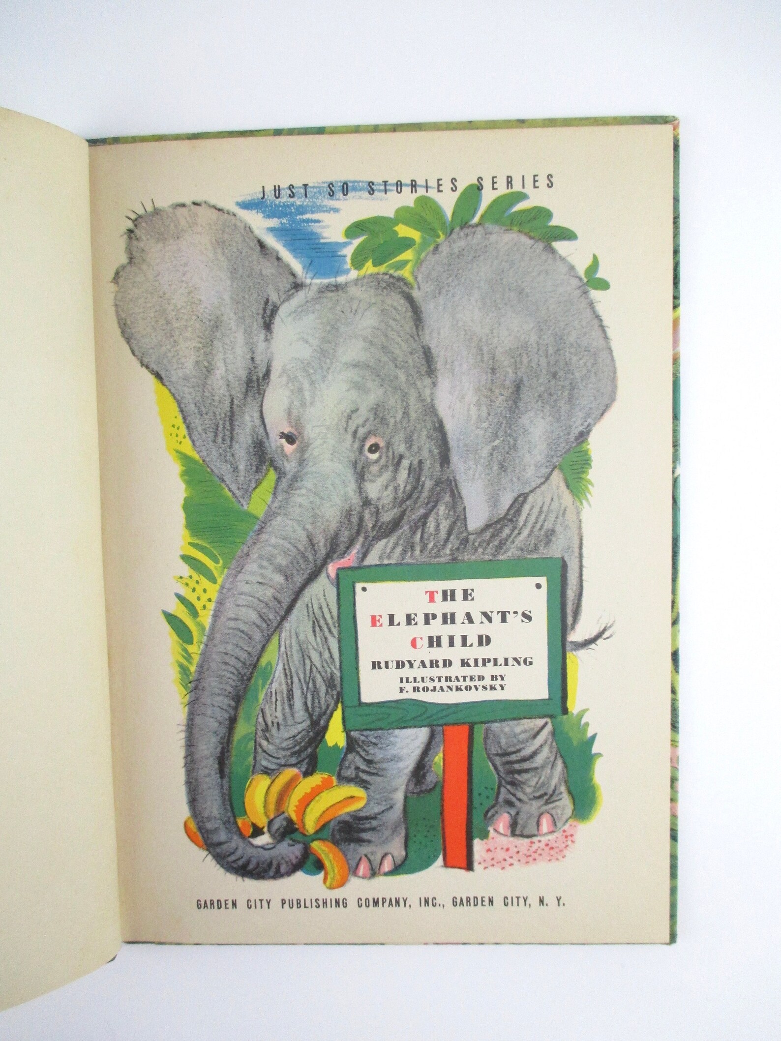 The Elephant's Child From Just so Stories by Rudyard Etsy