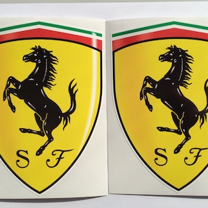 Ferrari Stickers for Sale - Pixels Merch