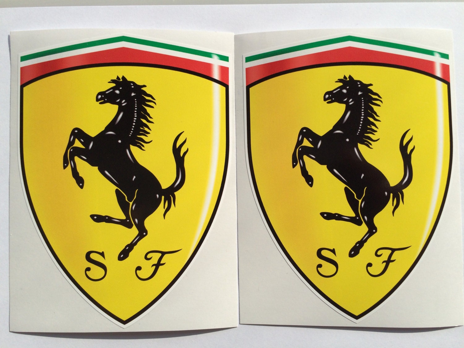 Premium Vector  Ferrari sticker