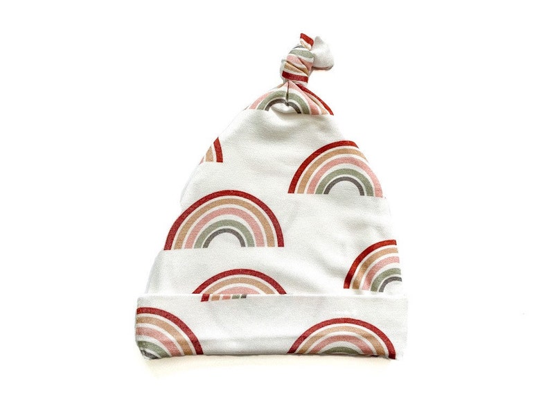 Neutral Rainbow Muslin Swaddle Blanket Newborn Swaddle Etsy