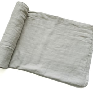 Silber Musselin Swaddle Decke, Silber Decke, Grauer Swaddle, Neugeborenen Swaddle, Bambus Swaddle