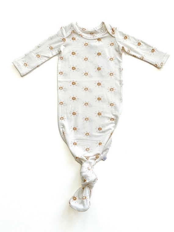 Kleding Meisjeskleding Babykleding voor meisjes Pyjamas & Badjassen Orange Bamboo Viscose Knotted Hat 