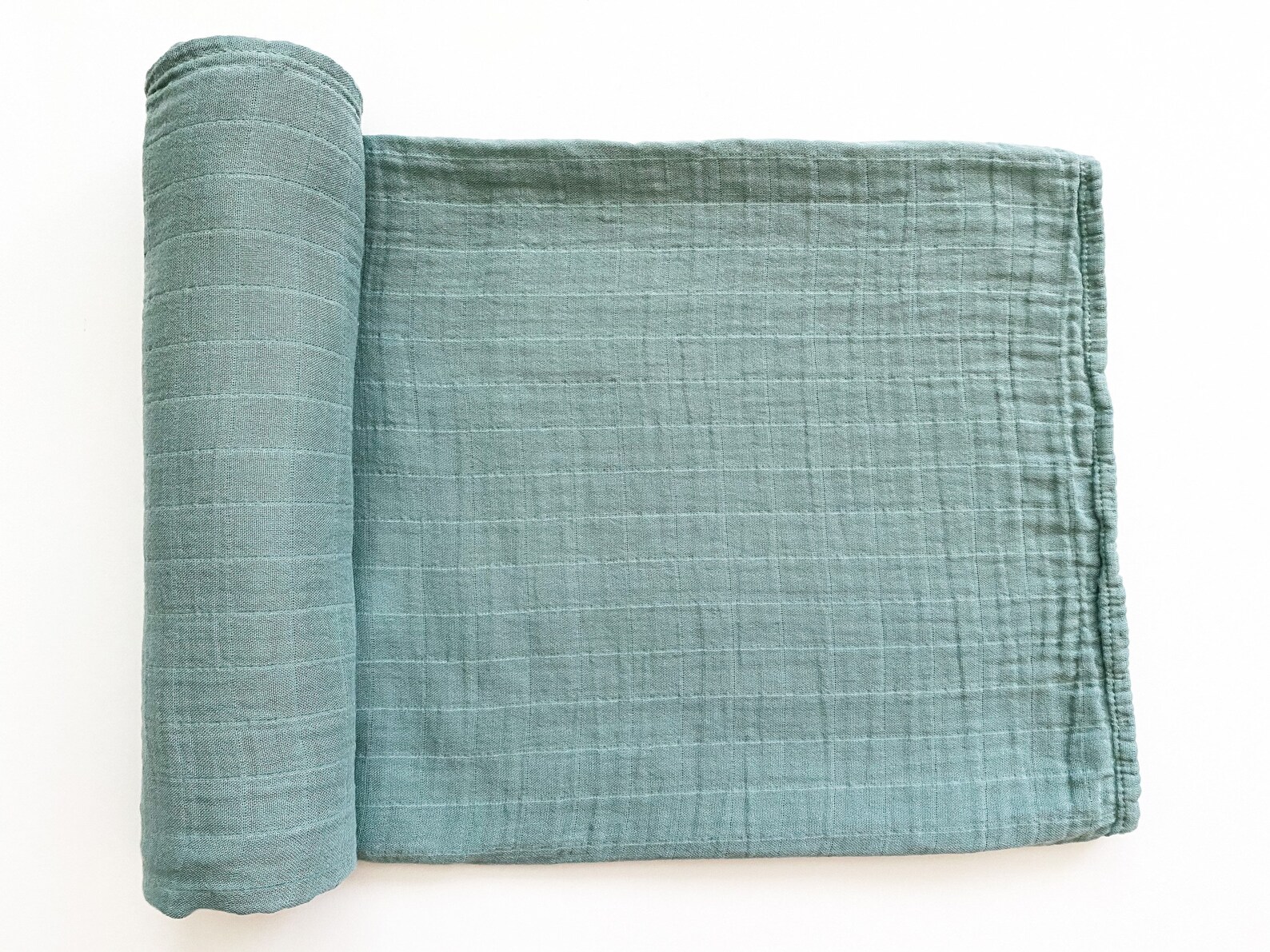 Seafoam Green Muslin Swaddle Blanket Green blanket Pastel Etsy