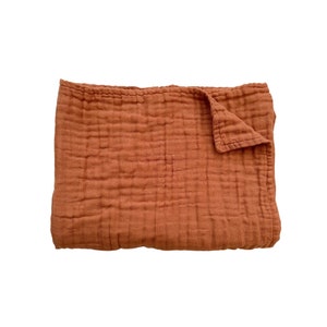 Cobertor de musselina de cobre de 6 camadas, cobertor de musselina, cobertor de bebê, cobertor de recém-nascido, cobertor de musselina para bebê, cobertor de musselina de 6 camadas