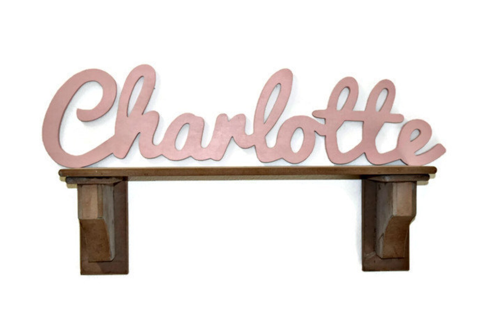 Charlotte Baby Name Wooden Sign Large over the crib Etsy