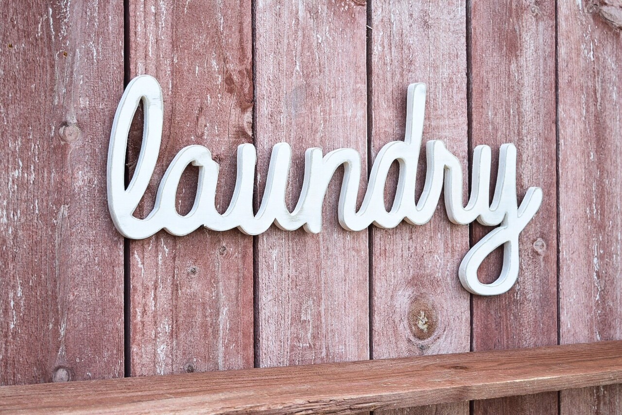 Laundry Sign Laundry Room Decor Etsy