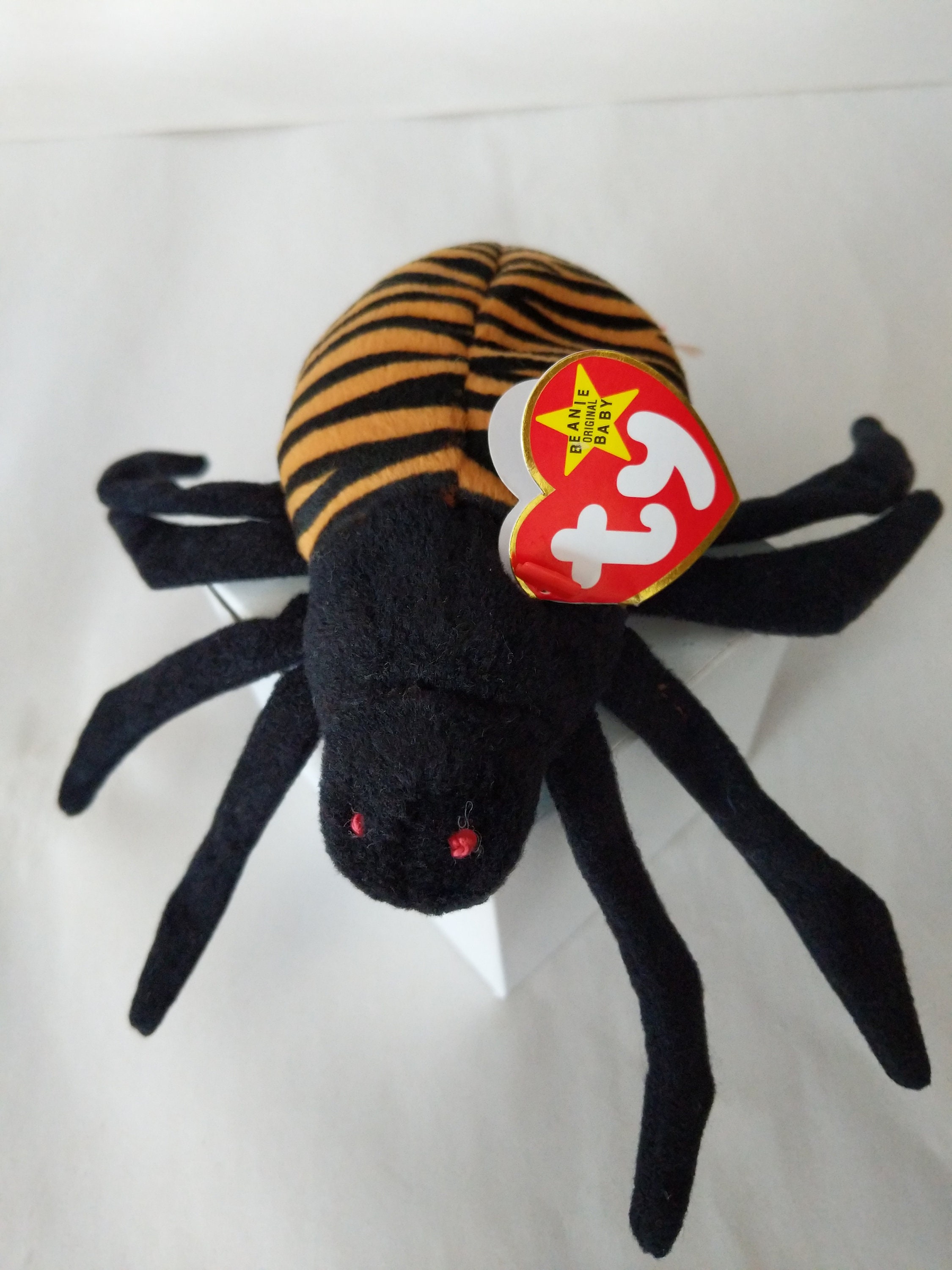 Vintage Ty Beanie Baby Spinner the Spider with PVC Pellets | Etsy