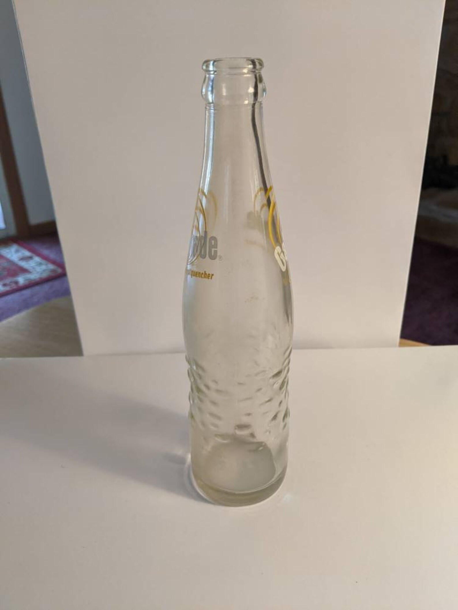 Vintage Gatorade Glass Soda Bottle 10 FL. Oz. Beverages Pop Etsy