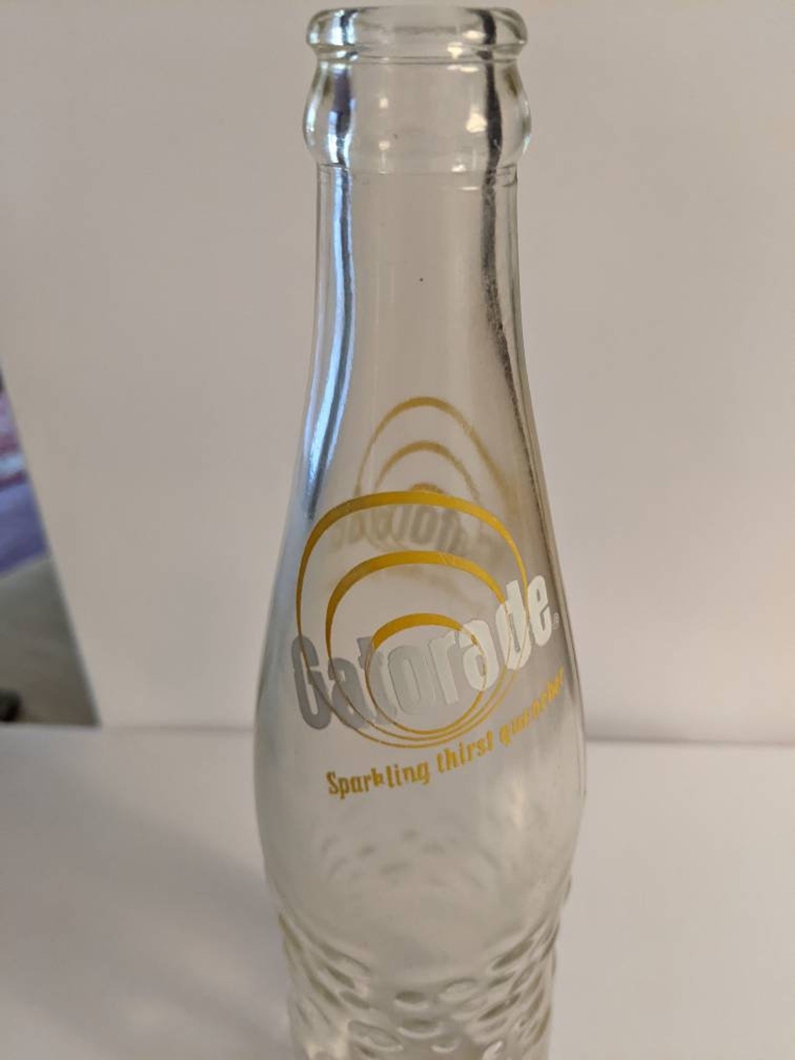 Vintage Gatorade Glass Soda Bottle 10 FL. Oz. Beverages Pop Etsy