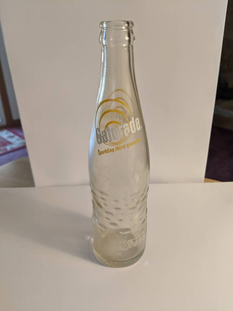 Vintage Gatorade Glass Soda Bottle 10 FL. Oz. Beverages Pop Etsy