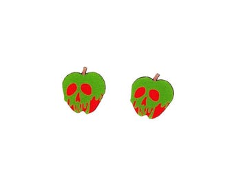 Poison Apple Stud Earrings