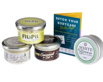 BODYCARE DETOX starter pack - 100% natural deodorant, natural toothpaste, natural skin & haircare