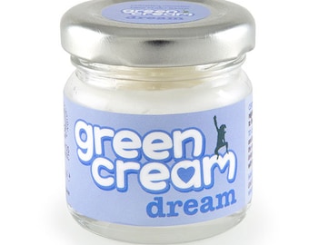 Natural night cream with Lavender and Chamomile - Green Cream Dream moisturiser 25ml - Certified organic