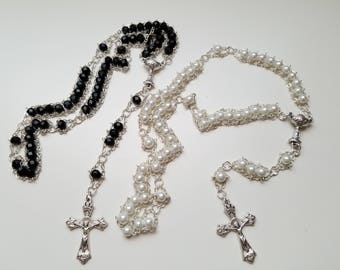 Boy's or Girl's First Communion Ladder Rosary