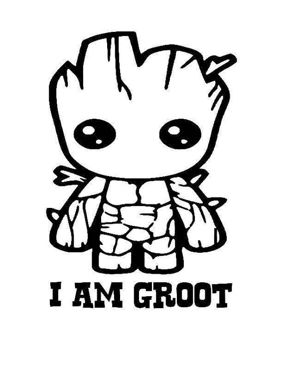 I am Groot Decal | Etsy