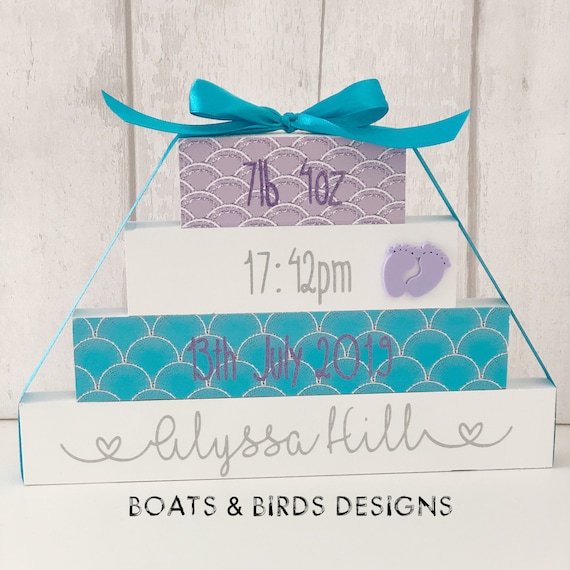 personalised stacking blocks