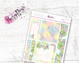 Spring Flowers - A5 DAILY - Planner Sticker Kit - Planner Stickers - Daily Stickers - Bullet Journaling
