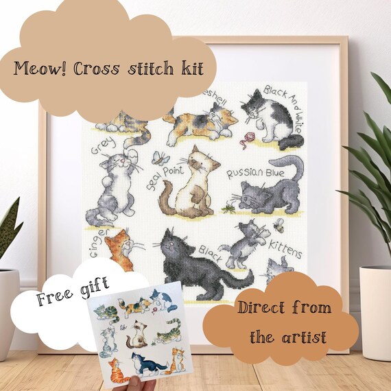 Kit De Punto De Cruz Contado Bothy Threads - Merry Music Makers