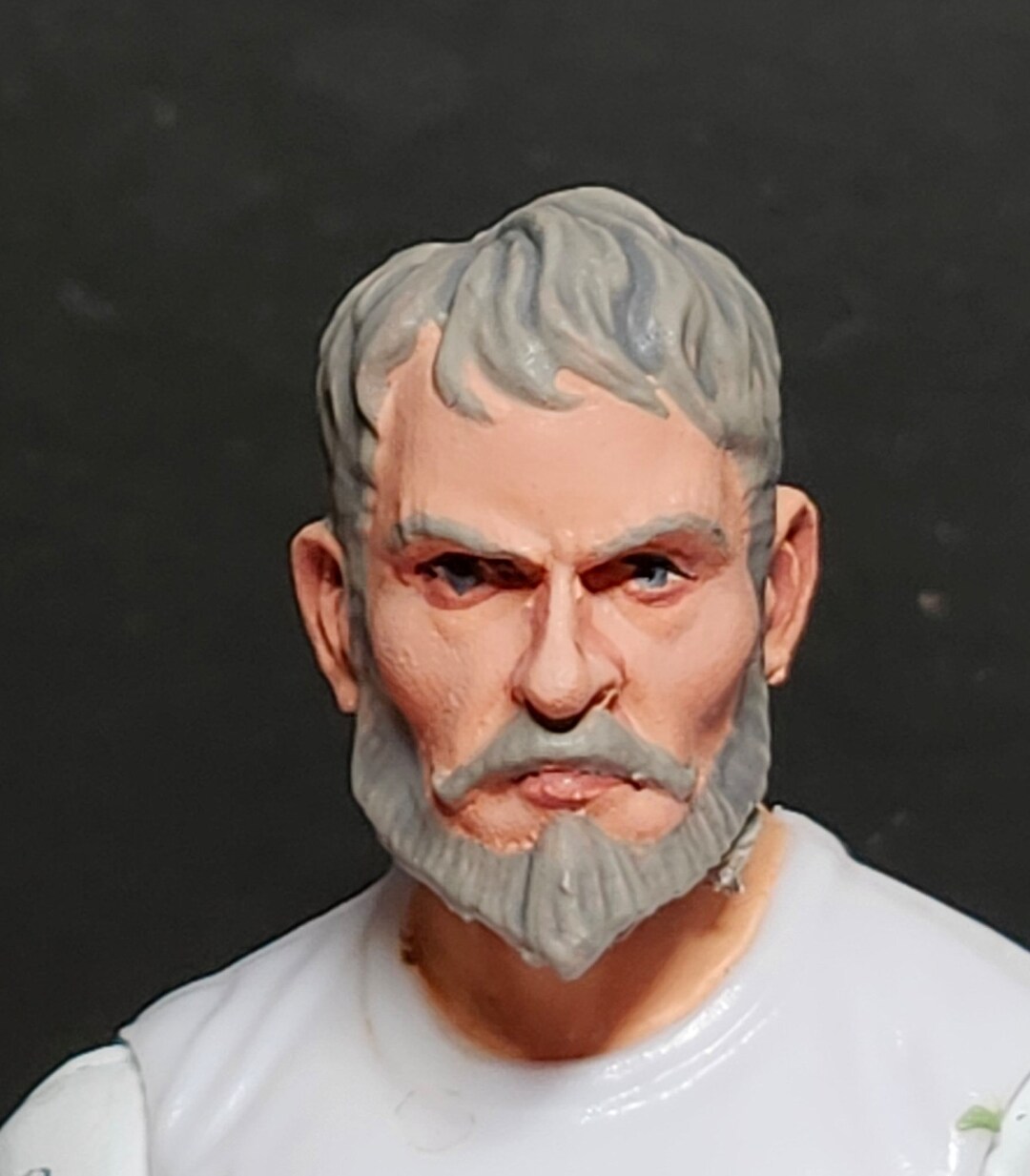 HEAD ONLY Custom Painted 1/18 Scale Voltar Gi Joe 25th Anniversary Head ...