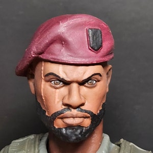 Custom painted action figure Gijoe Classified head 1/12
