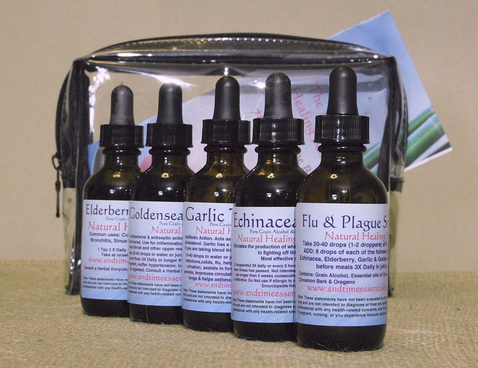 Herbal Immune Boost Tincture Kit Etsy UK