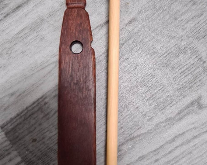 Montana Hand Spinner Maple With Built in Yarn Gauge Spin Your Own Yarn