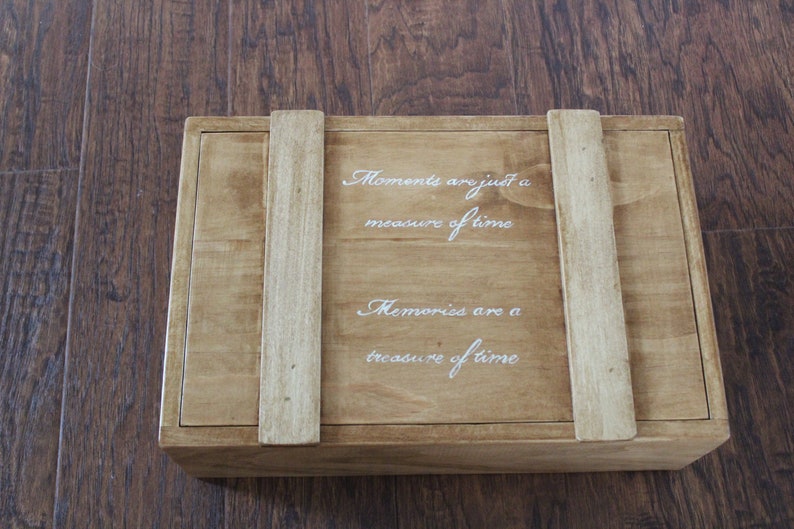 Customized Keepsake Box Etsy