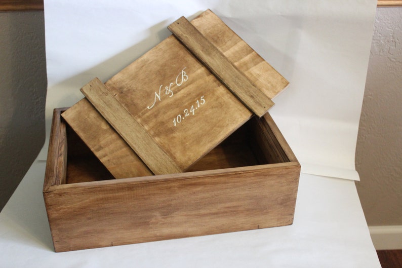 Customized Keepsake Box Etsy