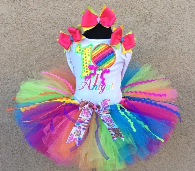 candyland tutu outfit