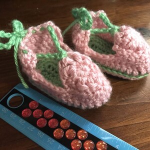 Handmade crocheted Baby Booties