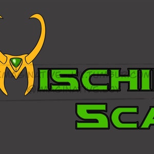 Coquin espiègle inspiré de Loki Sticker