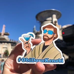 Obi-Done Kenobi Sticker