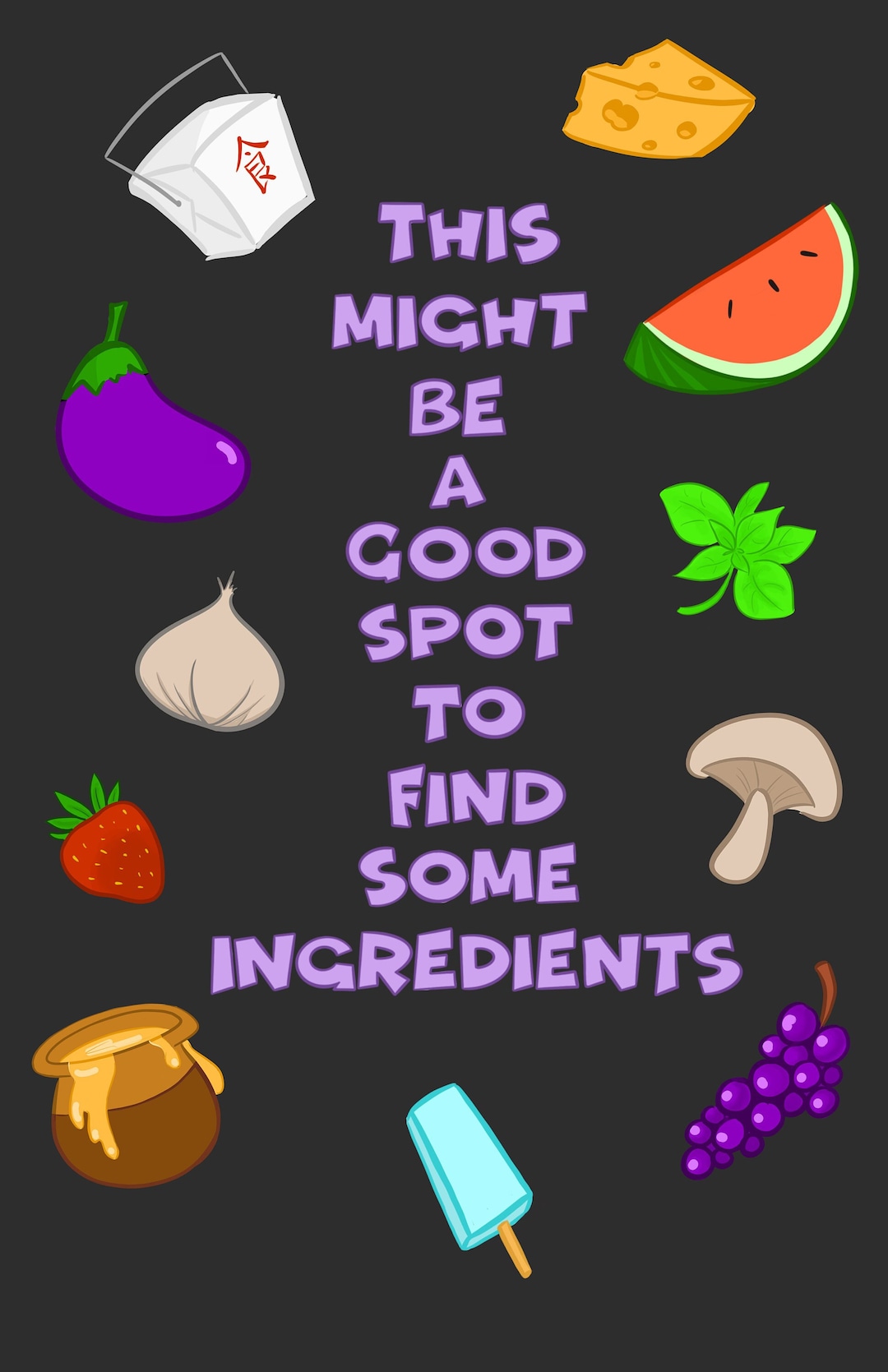 Kingdom Hearts 3 Ingredients Sticker Etsy