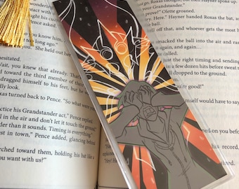 Final Form Xion Kingdom Hearts Inspired Bookmark - Keyblade, Sunset