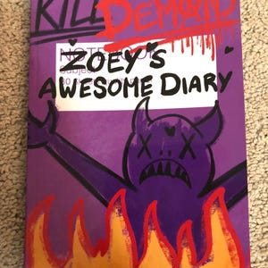 Zoeys fantastiska dagbok - KPop Demon Hunters anteckningsbok